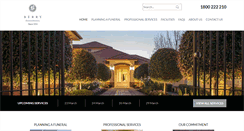 Desktop Screenshot of berryfunerals.com.au